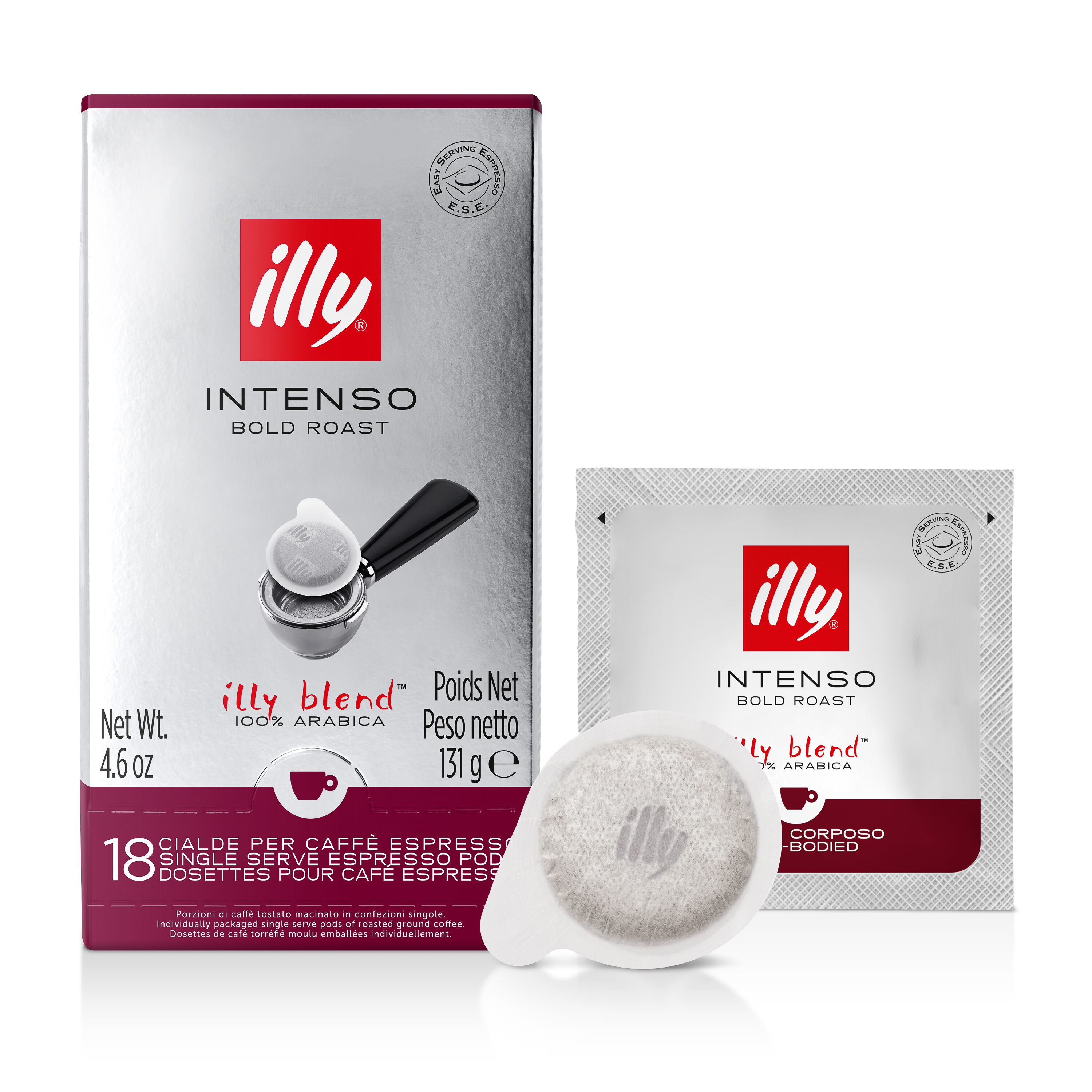 illy ESE-Pads Intenso Espresso 18 Pads